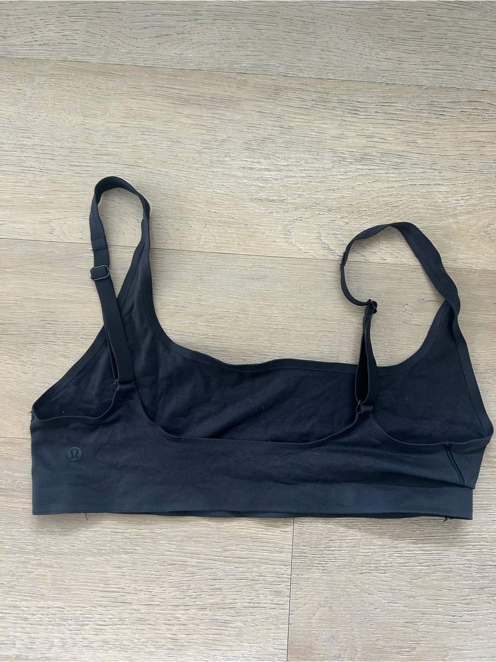 lululemon athletica Black Adjustable-Strap Sports Bra